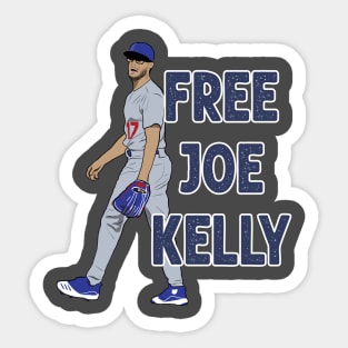 Free Joe Kelly LA Dodgers Sticker